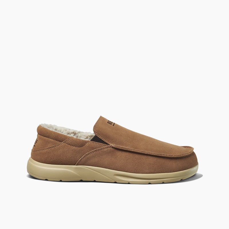 Men's Reef Rover Catch Slippers Brown | GviTkEkIrFS