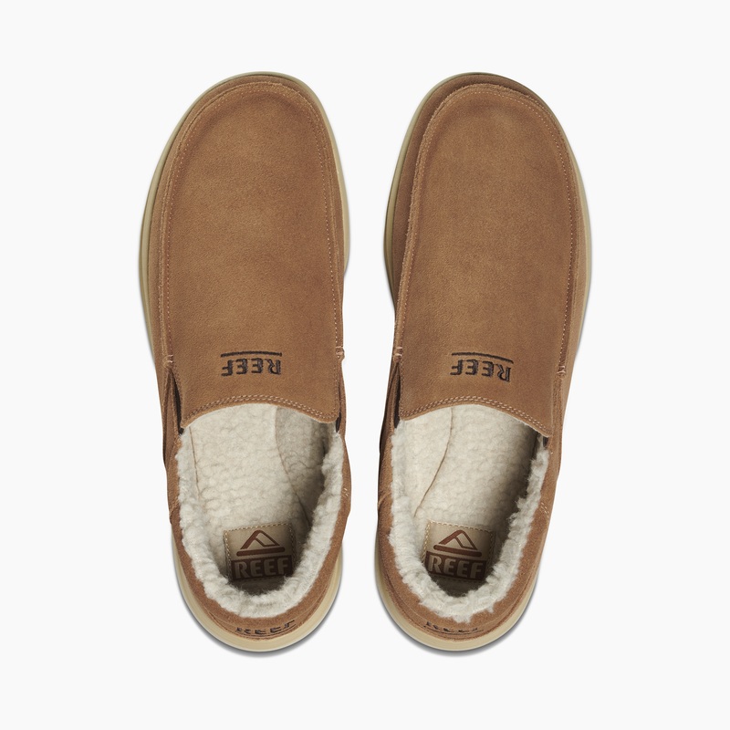 Men's Reef Rover Catch Slippers Brown | GviTkEkIrFS