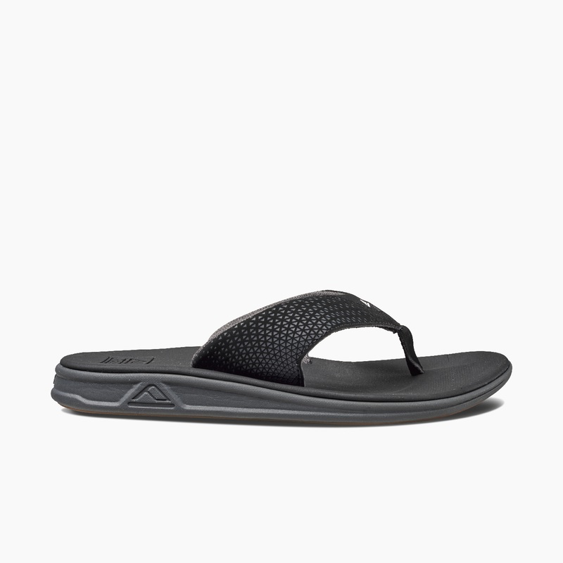 Men's Reef Rover Swellular Flip Flops Black | kY6TaFJO3by