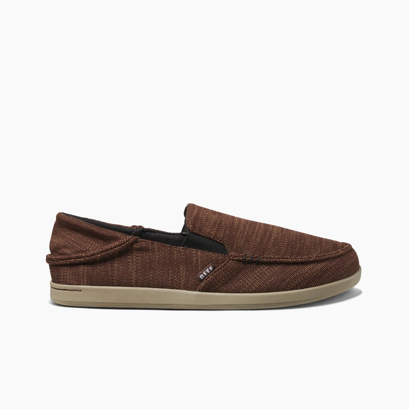 Men\'s Reef Sandy Sneakers Brown | yWx6JVdgnfh