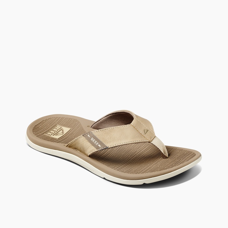 Men's Reef Santa Ana Flip Flops Brown | f3WybckGnfM