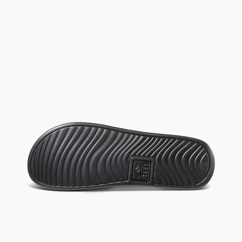 Men's Reef Stash™ Slides Black / Green | qYpcFKi6KFE