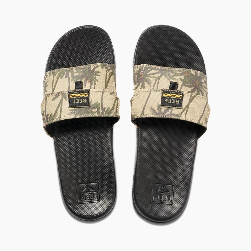 Men's Reef Stash™ Slides Brown | SFQLzFYdhF0