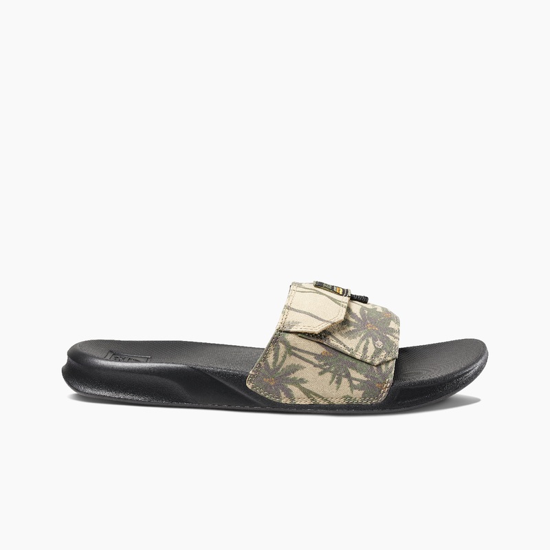 Men's Reef Stash™ Slides Brown | SFQLzFYdhF0