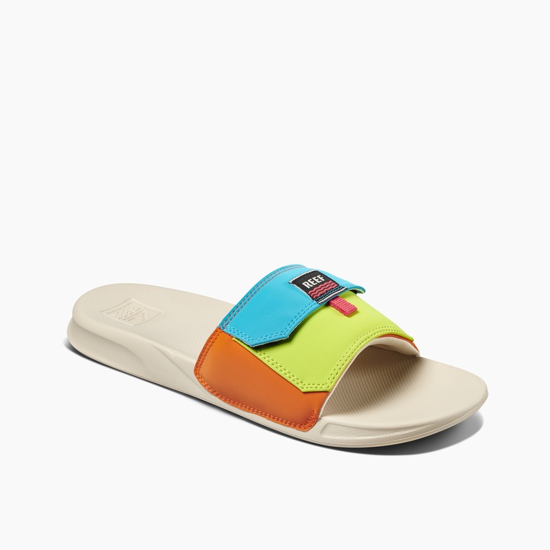 Men\'s Reef Stash™ Slides Multicolor | hd9oJurZJ9P