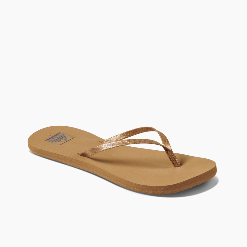 Women's Reef Bliss Nights Flip Flops Copper | xcl3xOuyC5O