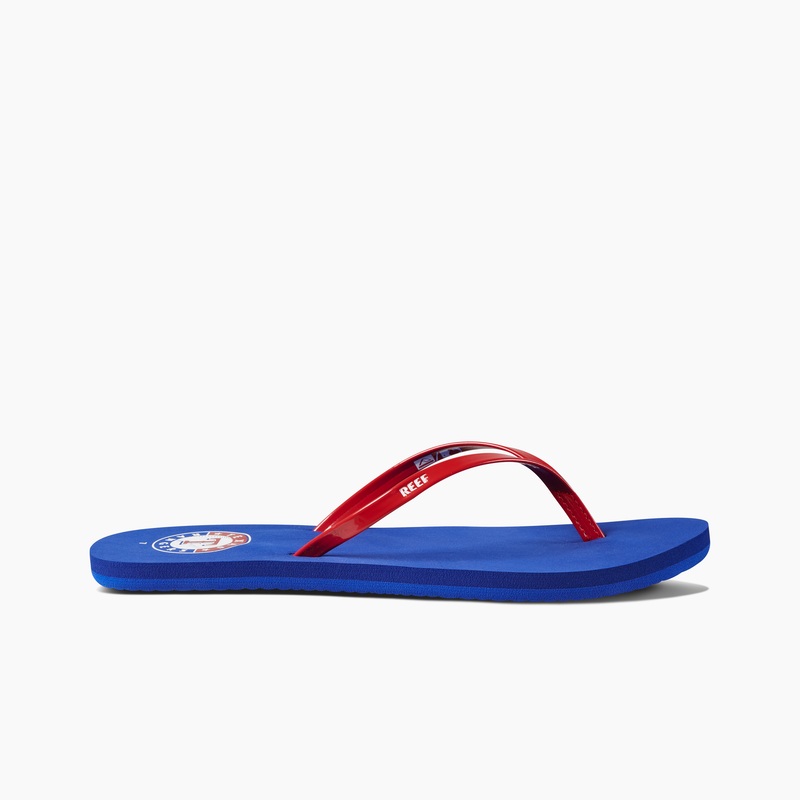 Women's Reef Bliss X Mlb Flip Flops Multicolor | 9uI7cWJhsL4