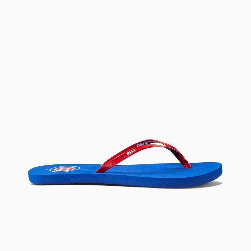 Women's Reef Bliss X Mlb Flip Flops Multicolor | jIfgJOe3Ino