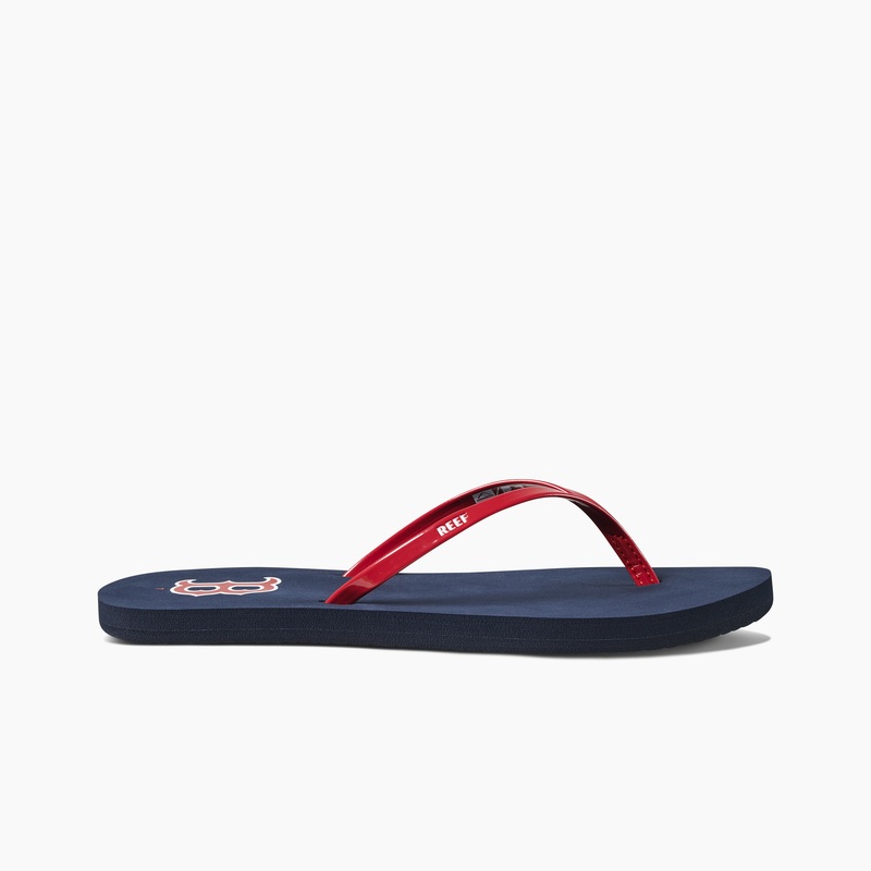 Women's Reef Bliss X Mlb Flip Flops Red | iPJDLMTQf4G