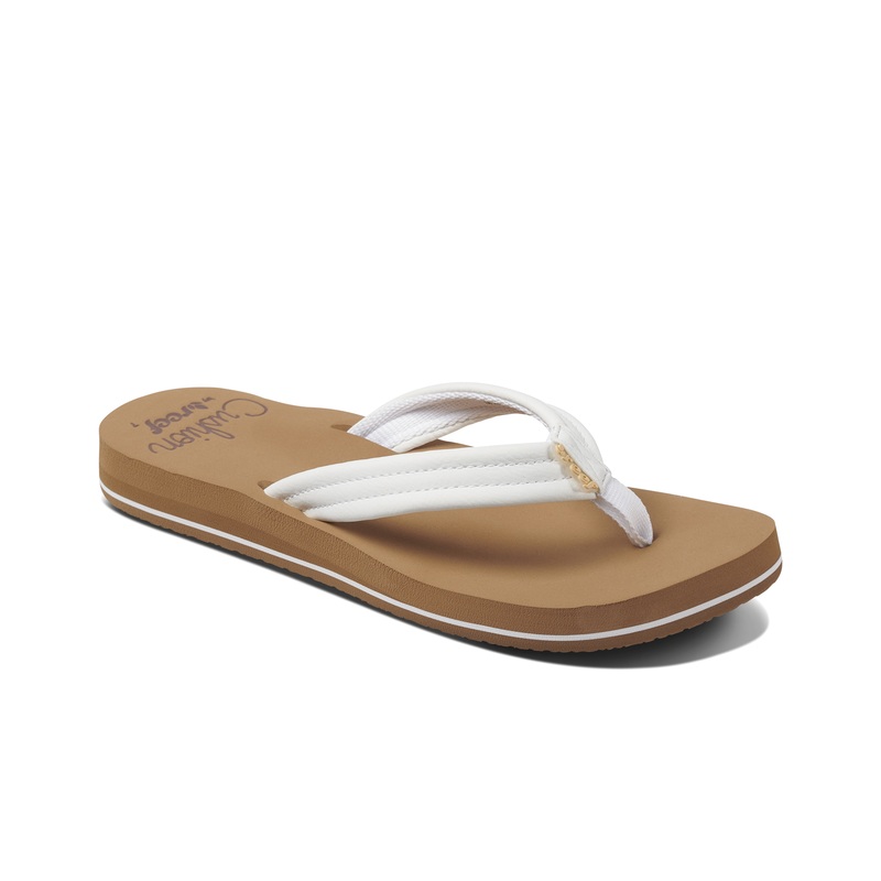 Women's Reef Cushion Breeze Flip Flops Brown | kKjr2dJTzEW