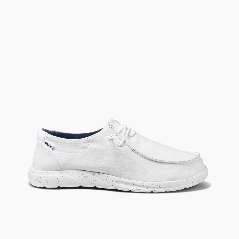 Women's Reef Cushion Coast Sneakers White | 4CYljqw2U0P