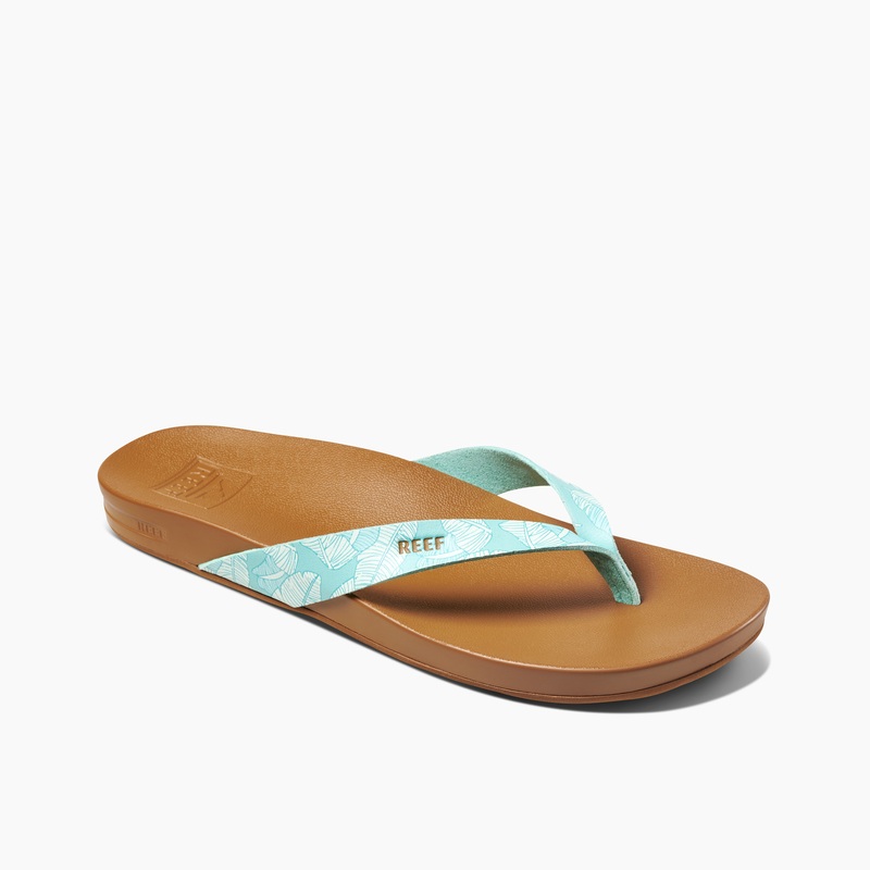 Women's Reef Cushion Court Flip Flops Multicolor | XvI4OZxZmvL