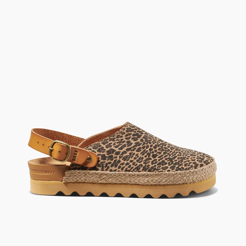 Women's Reef Cushion Sage Se Sneakers Leopard | oTWUV9LweRj