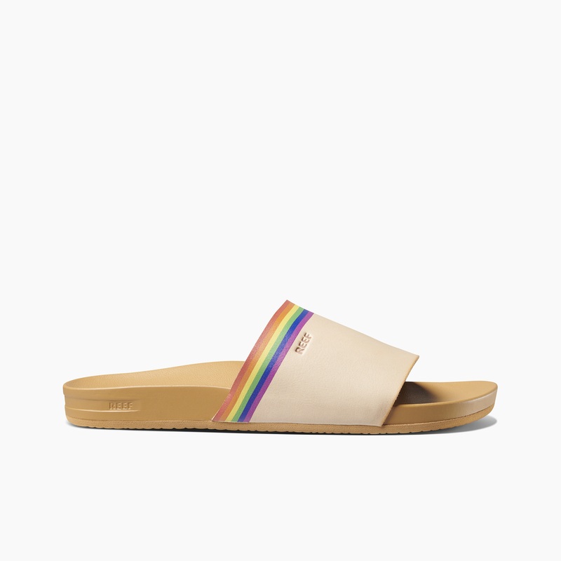 Women's Reef Cushion Scout Slides Multicolor | I0W9KHhfVgE