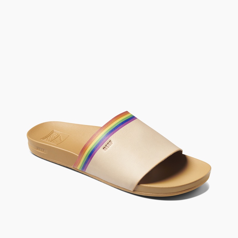 Women's Reef Cushion Scout Slides Multicolor | I0W9KHhfVgE