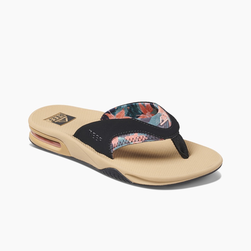 Women's Reef Fanning Flip Flops Multicolor | eZhvq3FowQC