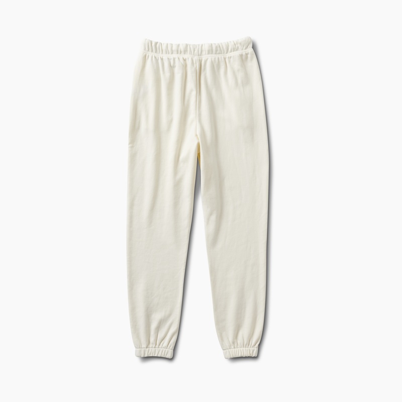 Women's Reef Fronds French Terry Jogger Pants White | C7IQsVjzyhi