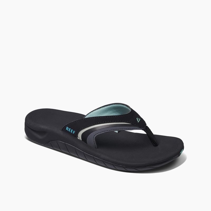 Women's Reef Girls Slap 3 Flip Flops Black / Black | wXGilPunB24