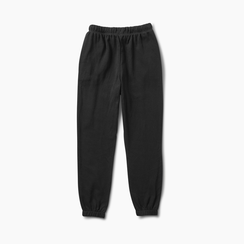 Women's Reef Layla French Terry Jogger Pants Black | Hhd1wRKXWHj