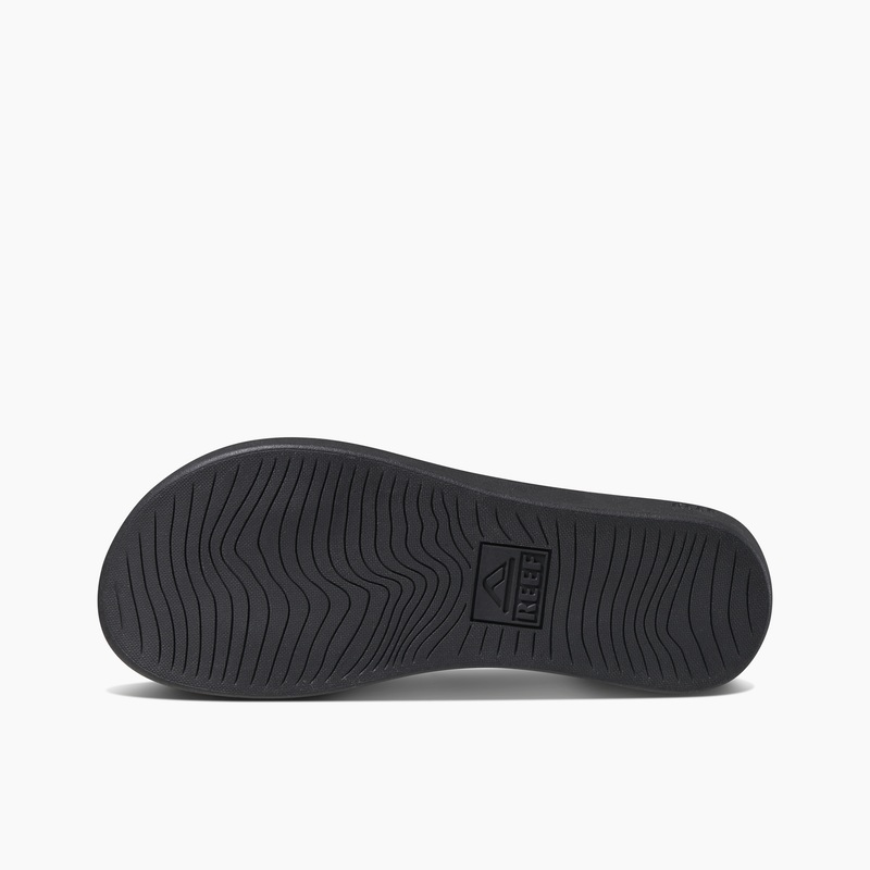 Women's Reef Reef Ortho X Slides Black | Ay8B8Z4paBR