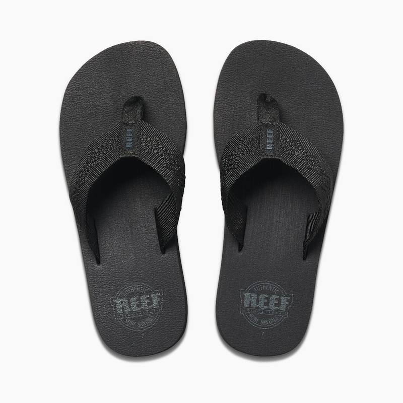 Women\'s Reef Sandy Flip Flops Black / Black | qqXVTYYxUVs