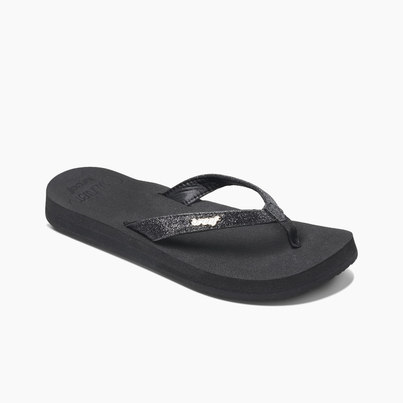 Women's Reef Star Cushion Flip Flops Black | cHsKk6dnfmi