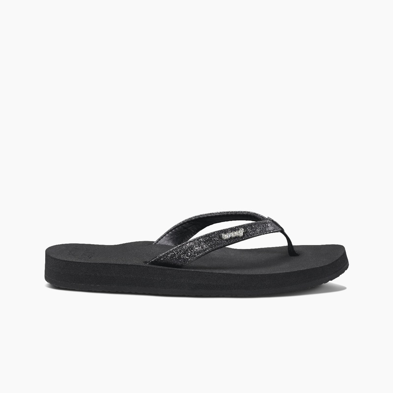 Women's Reef Star Cushion Flip Flops Black | cHsKk6dnfmi