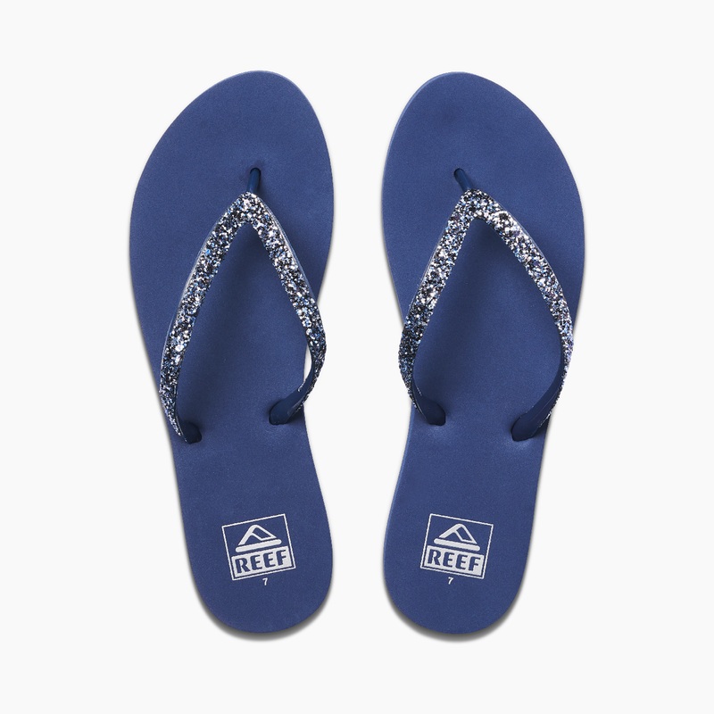 Women\'s Reef Stargazer Flip Flops Blue | 2IhF9szXmDX