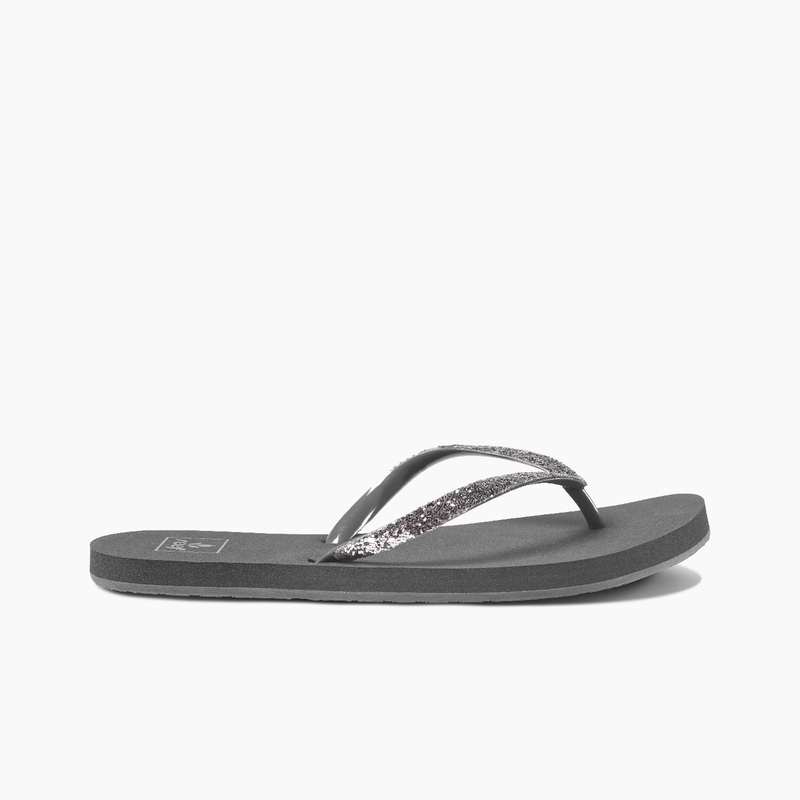 Women's Reef Stargazer Flip Flops Grey | WWkWBXxzMJ3