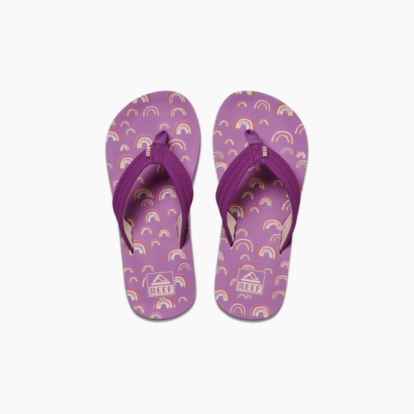 Kids' Reef Ahi Girls Purple Multicolor | 7mtwyBd486y