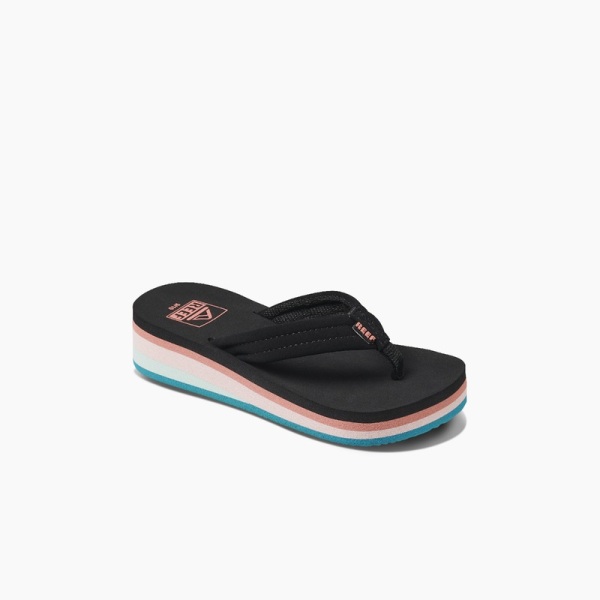 Kids' Reef Ahi Wedge Girls Multicolor | dDl80mi5bC3