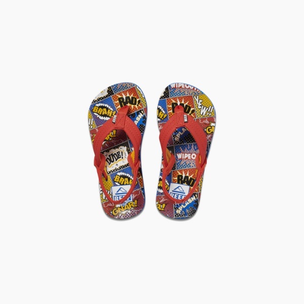 Kids' Reef Little Ahi Boys Multicolor | Yst3hW91QHD