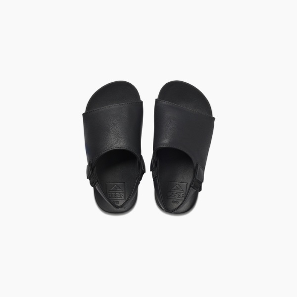 Kids' Reef Little Cushion Slide Boys Black | Na4gsL7qj8y