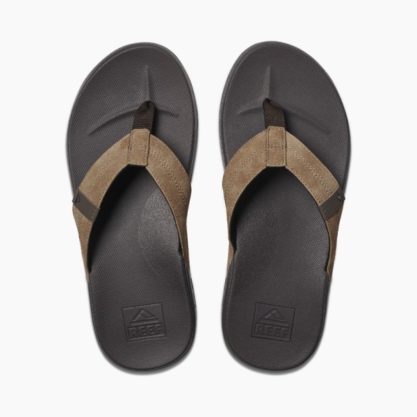 Men's Reef Cushion Phantom Flip Flops Brown / Brown | I0YCo9Pa7rN