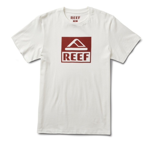 Men's Reef Cushion Stargazer T Shirts White | D2bMVRUfufZ