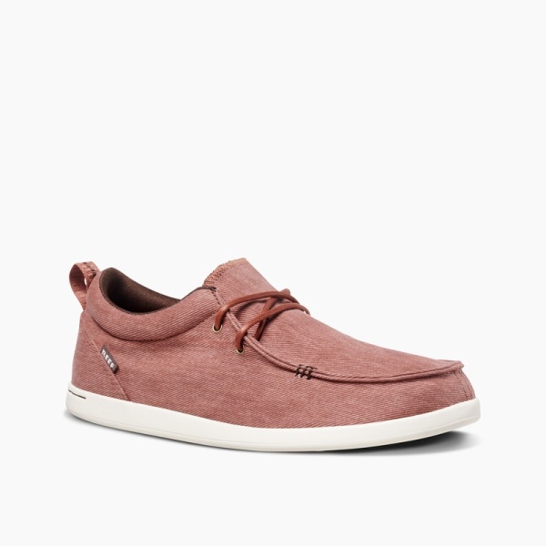 Men's Reef Fanning Sneakers Red | 9AO0FiENRzZ