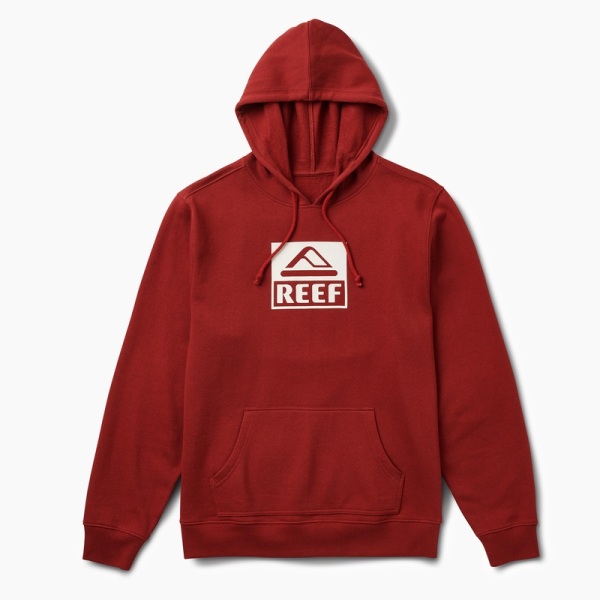 Men's Reef Legacy Sweatshirt Hoodie Brown | xctEKJjBtxg