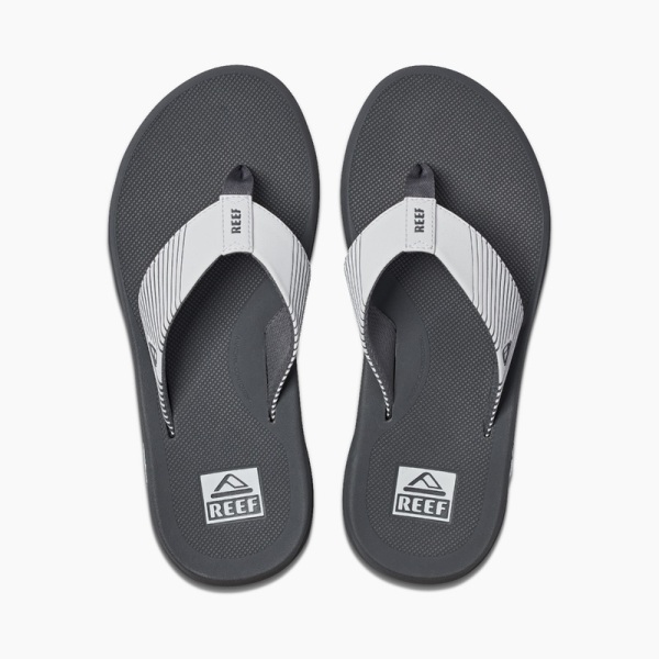 Men's Reef Phantom Ii Flip Flops Grey / White | WISXpt4qa4H