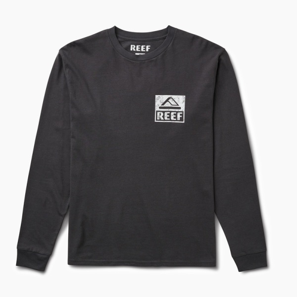 Men's Reef Pool Float T Shirts Black | BdjbcH4IKOC