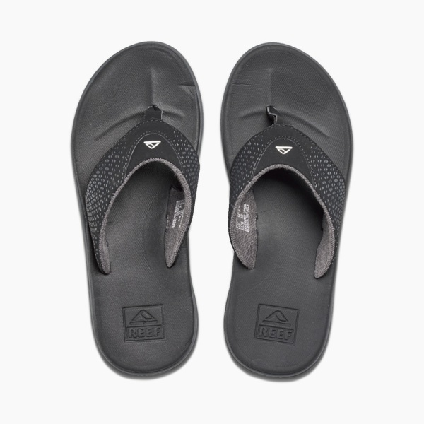 Men's Reef Rover Swellular Flip Flops Black | kY6TaFJO3by