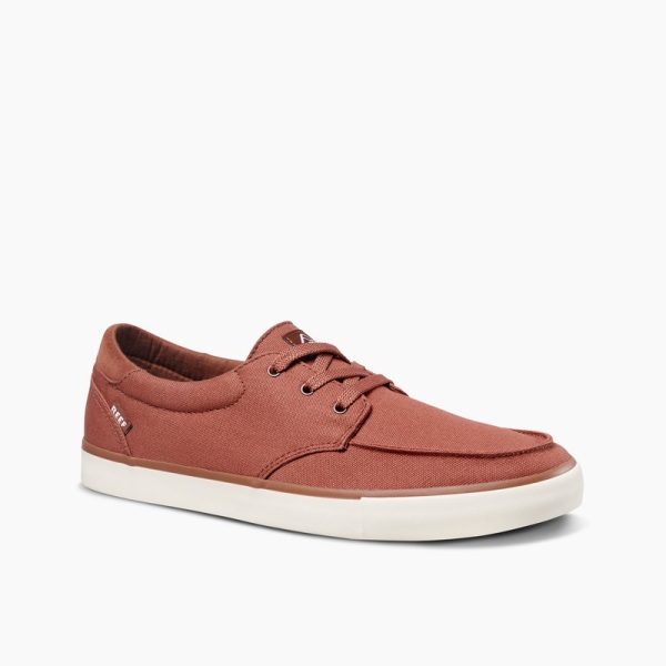 Men's Reef Seas X Opi Sneakers Red | PUFCYpTRXhb