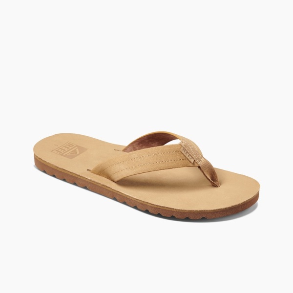 Men's Reef Voyage Le Swellular Flip Flops Brown | GOXTv27yzN4