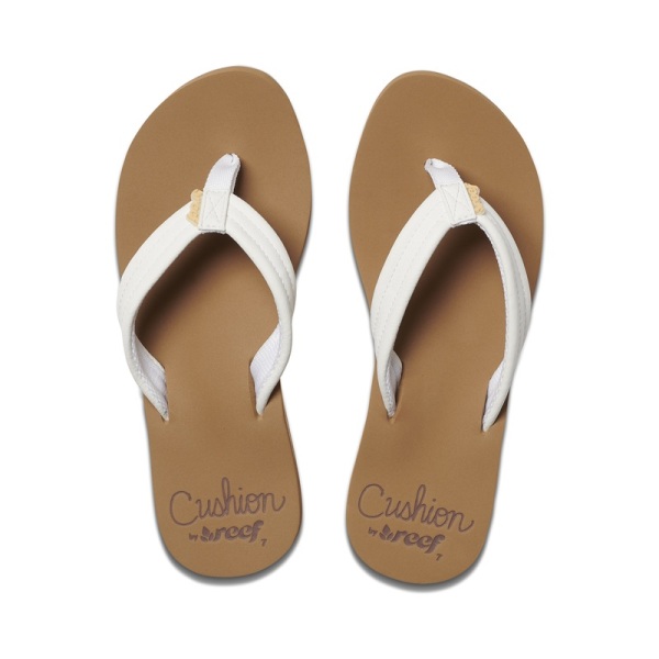 Women's Reef Cushion Breeze Flip Flops Brown | kKjr2dJTzEW