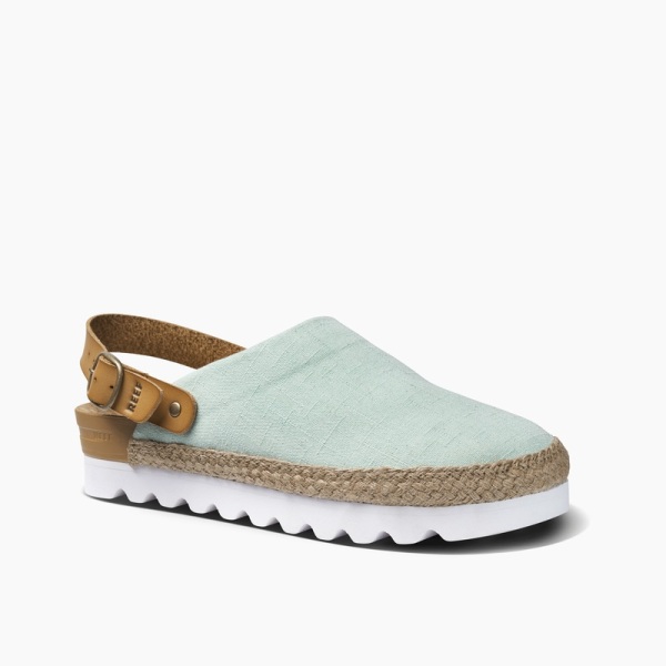 Women's Reef Cushion Sage Sneakers Mint | 3RJVlKMHhY6