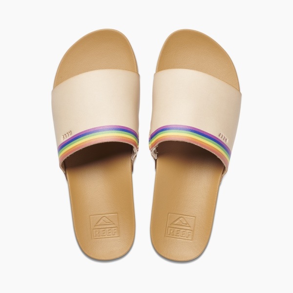 Women's Reef Cushion Scout Slides Multicolor | I0W9KHhfVgE