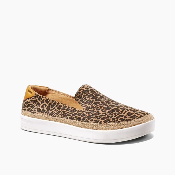 Women's Reef Cushion Sunrise Se Sneakers Leopard | exqpsrppuZg