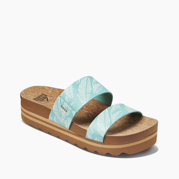 Women's Reef Cushion Vista Hi Slides Multicolor | d2fYeaG7BFd