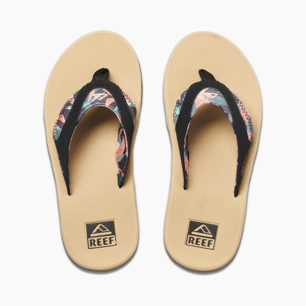 Women's Reef Fanning Flip Flops Multicolor | eZhvq3FowQC