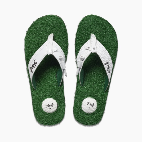 Women's Reef Mulligan Flip Flops Green | urHb5zru7Q0