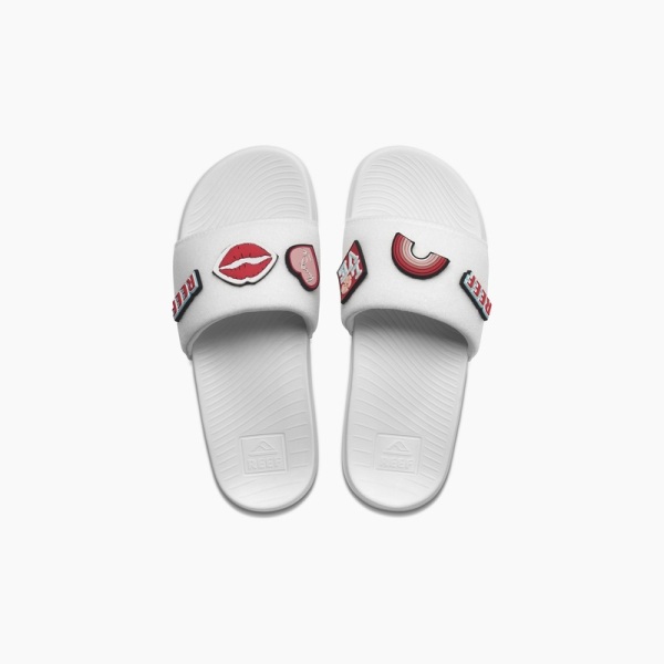 Women's Reef Patch Me Up Slides Multicolor | vp0zQFrUMsZ